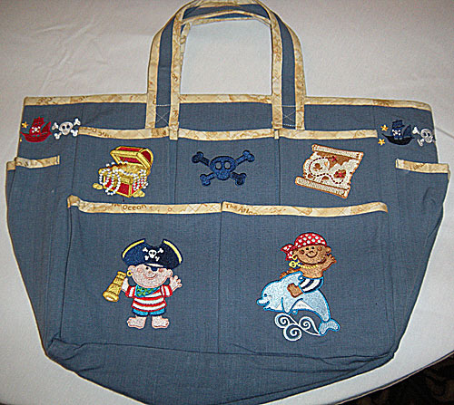 pirate kids bag