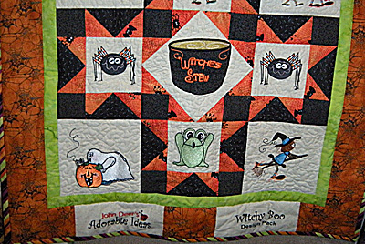 witchy boo quilt