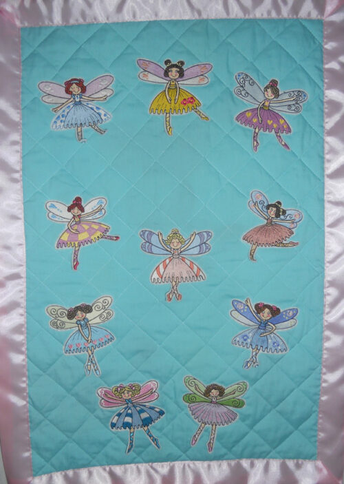 dancing fairies blanket