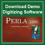 Perla Demo Digitizing Software