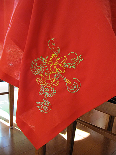 sweet jasmine table cloth