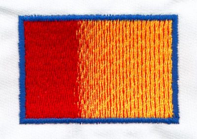 Embroidery Color Blending Example 6