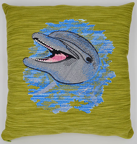 dolphin pillow
