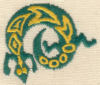 Embroidery Design: Lizard B 2.06w X 1.83h