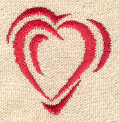 Embroidery Design: Hearts 1.94w X 1.96h