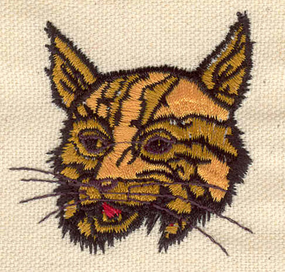 Embroidery Design: Bobcat 2.09w X 2.13h