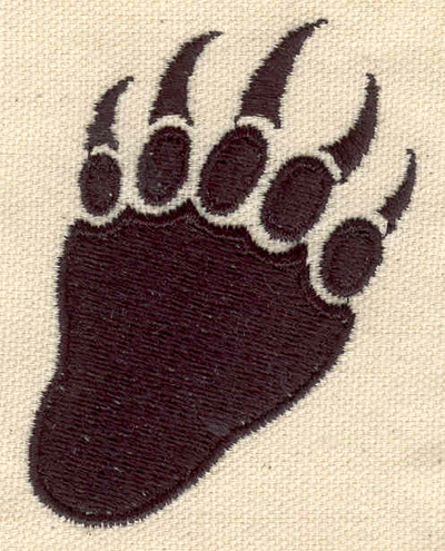 Embroidery Design: Paw A 2.17w X 2.87h