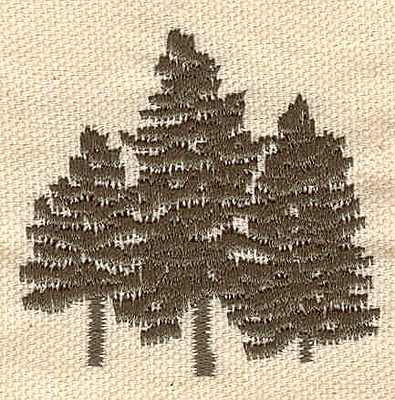 Embroidery Design: Evergreens F 2.00w X 2.00h