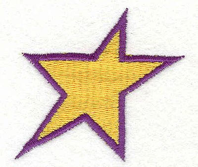 Embroidery Design: Star 2.40"w X 2.10"h