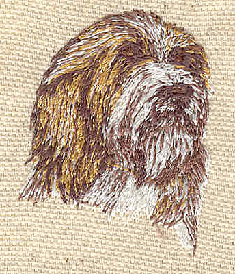 Embroidery Design: Dog B 1.40w X 1.80h