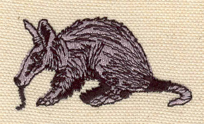 Embroidery Design: Anteater 2.15w X 1.10h