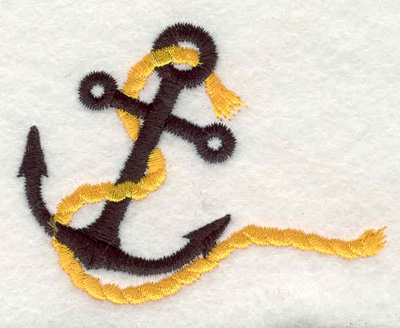 Boat Anchor Machine Embroidery Design, Embroidery Designs, Machine