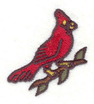 Embroidery Design: Cardinal 11.80" x 1.60"