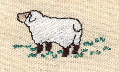 Embroidery Design: Lamb 1.98w X 0.98h