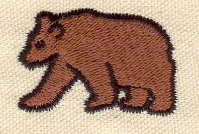 Embroidery Design: Bear C1.69w X 1.11h