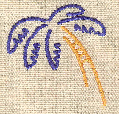 Embroidery Design: Palm tree C 1.77w X 1.84h