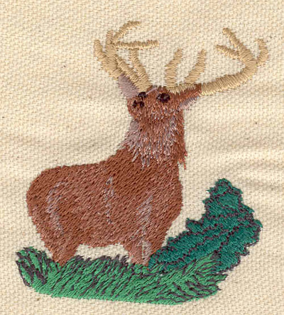 Embroidery Design: Deer standing2.14w X 2.51h