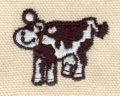 Embroidery Design: Jersey cow 1.47w X 1.19h