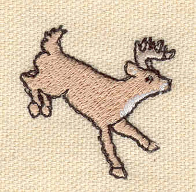 Embroidery Design: Caribou B 1.35w X 1.31h