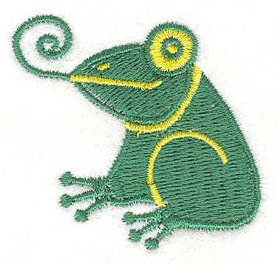 Embroidery Design: Frog 2.02"w X 1.87"h
