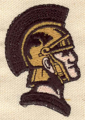Embroidery Design: Trojan warrior 1.60w X 2.40h