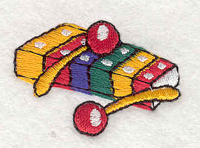 Embroidery Design: Xylophone 1.04" X 1.48"