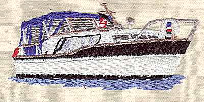Embroidery Design: Cabin Cruiser 3.19w X 1.45h