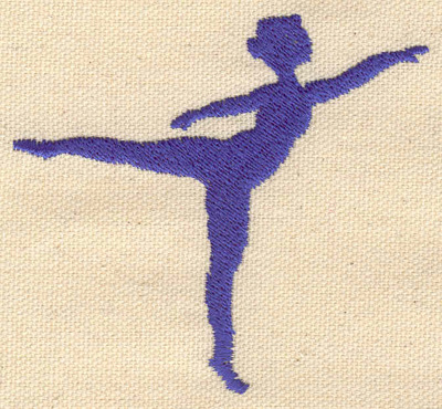 Embroidery Design: Dancer A 3.14w X 2.09h