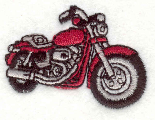 Embroidery Design: Motorcycle 6 1.34" X 1.82"