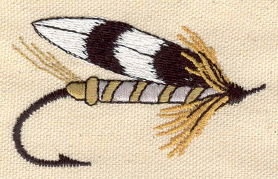 Embroidery Design: Fishing lure B 2.87w X 1.70h
