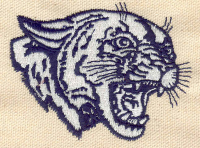 Embroidery Design: Cougar 2.98w X 2.30h