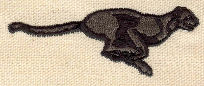 Embroidery Design: Panther 2.91w X 1.09h