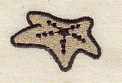 Embroidery Design: Starfish 1.50w X 1.00h