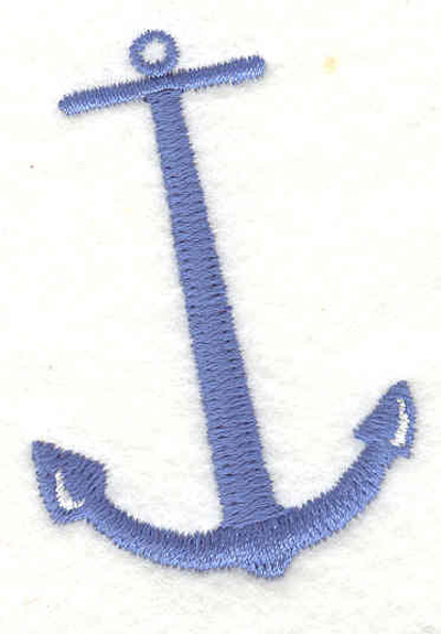 Embroidery Design: Anchor A 1.63"w X 2.35"h