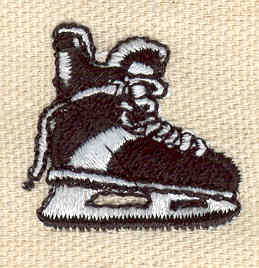 Embroidery Design: Hockey skate 1.09w X 1.04h