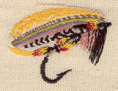 Embroidery Design: Fishing lure D 1.95w X 1.50h