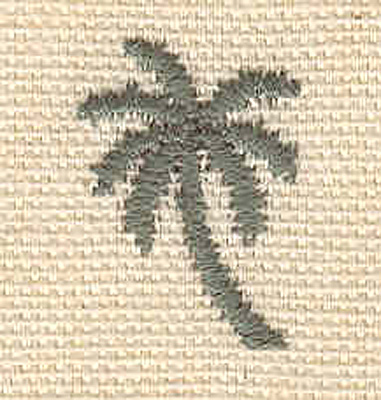 Embroidery Design: Mini palm 0.62w X 0.90h