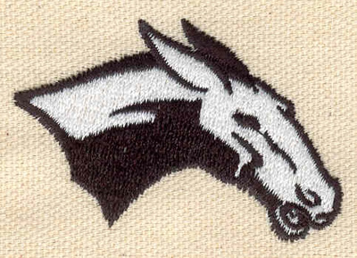 Embroidery Design: Mule 2.21w X 1.56h