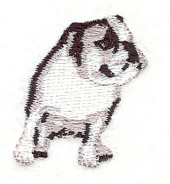 Embroidery Design: Bulldog M1.49" x 1.29"