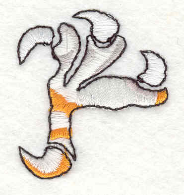 Embroidery Design: Claw1.73" x 1.53"
