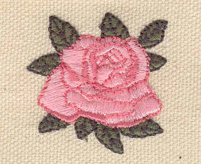 Embroidery Design: Rose H 1.39w X 1.40h