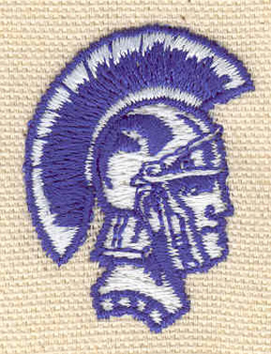 Embroidery Design: Roman soldier A 1.23w X 1.65h