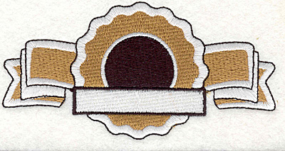 Embroidery Design: Banner 32.18" x 4.54"