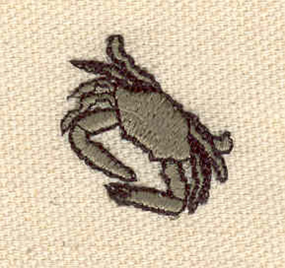 Embroidery Design: Crab C 0.87w X 0.93h