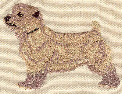 Embroidery Design: Dog G 3.82w X 2.88h