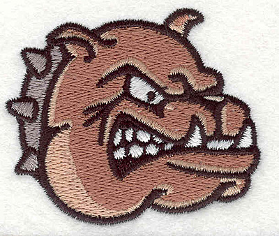Embroidery Design: Bulldog O2.36" x 2.79"