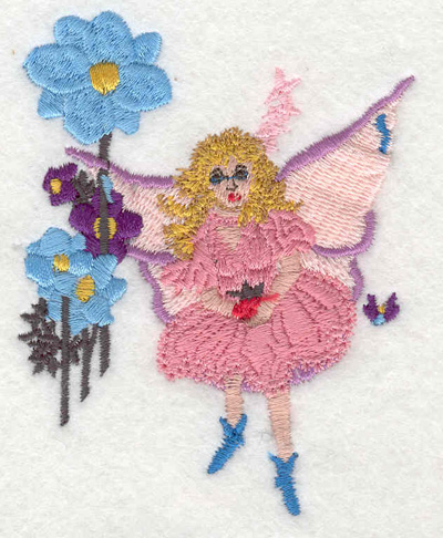 Embroidery Design: Fairy 2.86"w X 3.64"h