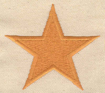 Embroidery Design: Star 2.99w X 2.72h