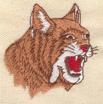 Embroidery Design: Wildcat 2.41w X 2.49h