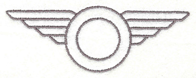 Embroidery Design: Wings1.72"x4.72"